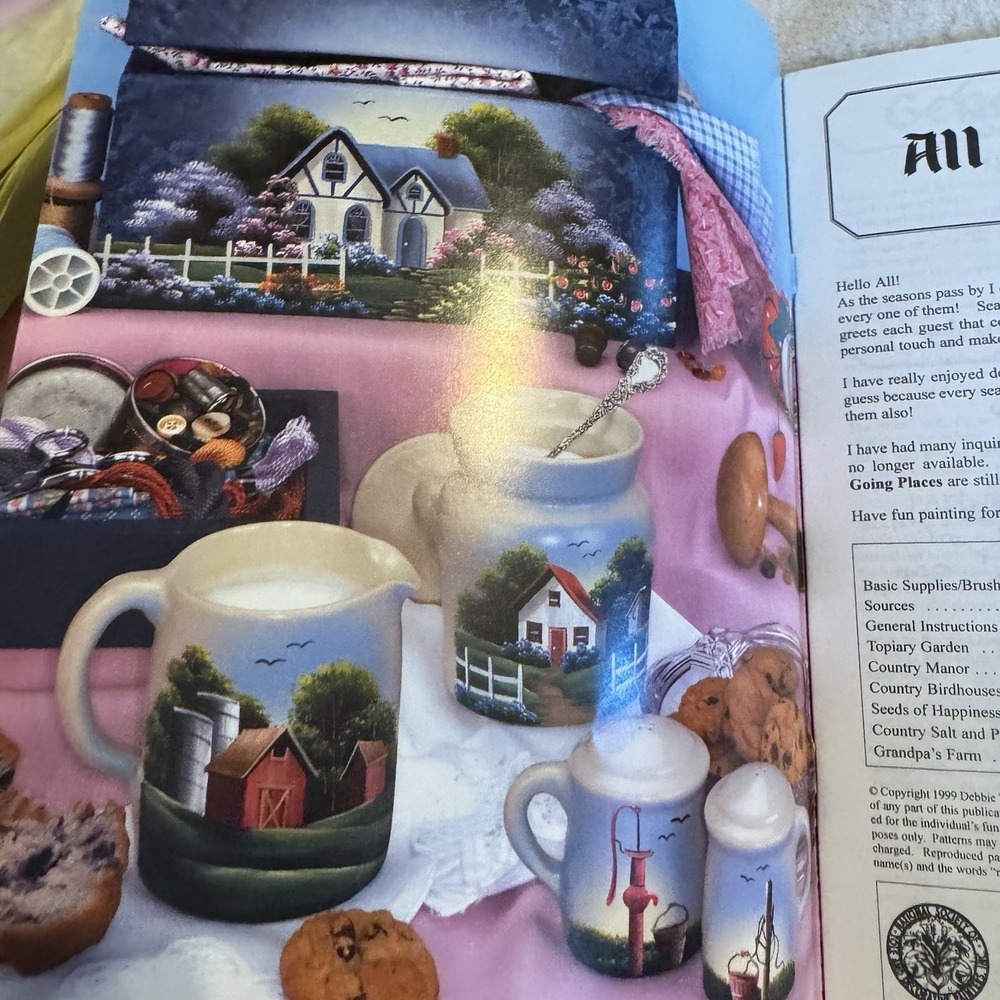 1999 Home for All Seasons Vol 3 Decorative Painting Patterns Vintage Book - Picture 3 of 7